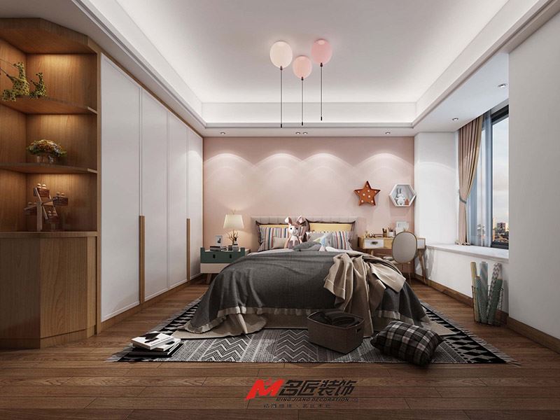 揭陽市濱江尚都現(xiàn)代簡約風(fēng)格三居室裝修案例
