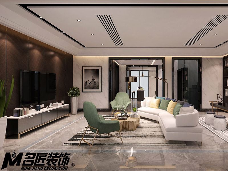 常州市常發(fā)豪庭國(guó)際歐式風(fēng)格別墅裝修案例